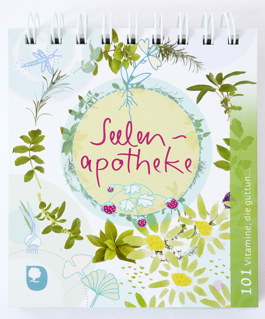 Seelenapotheke | Verlag am Eschbach | 2017 | Illustration und Covergestaltung Monika Pellkofer-Grießhammer