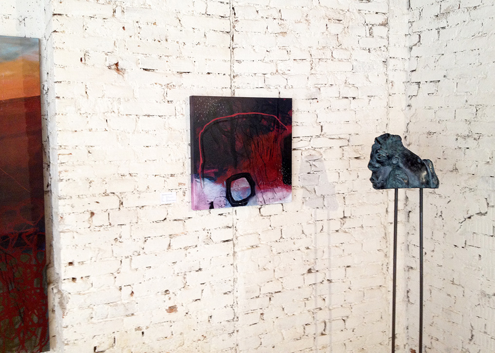 Werkschau 2014 von focus-europa im Weisbachschen Haus in Plauen | “Kunst ist Spitze” | Eröffnung 07.09.2014 | (Skulptur/Claudia Katrin Leyh)