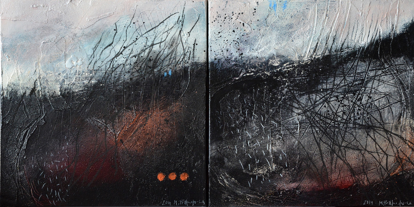 storm line - notches never forget 1-2 | 2014 | LW 40 x 40