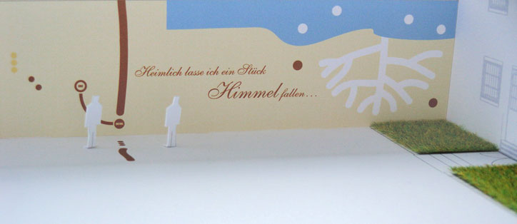Projekt: JVA Hof - Ausgestaltung der Wände im Spazierhof | Wettbewerbsbeitrag