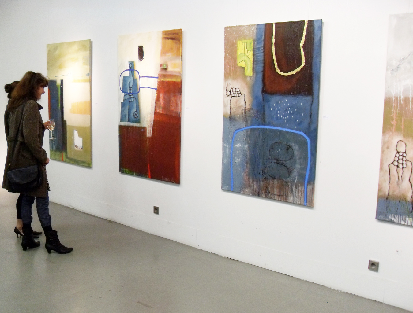 Einzelausstellung "ReiseZEITReise" (zs. mit W. Prechtl) | BBK-Galerie Kulturspeicher Würzburg | 2010