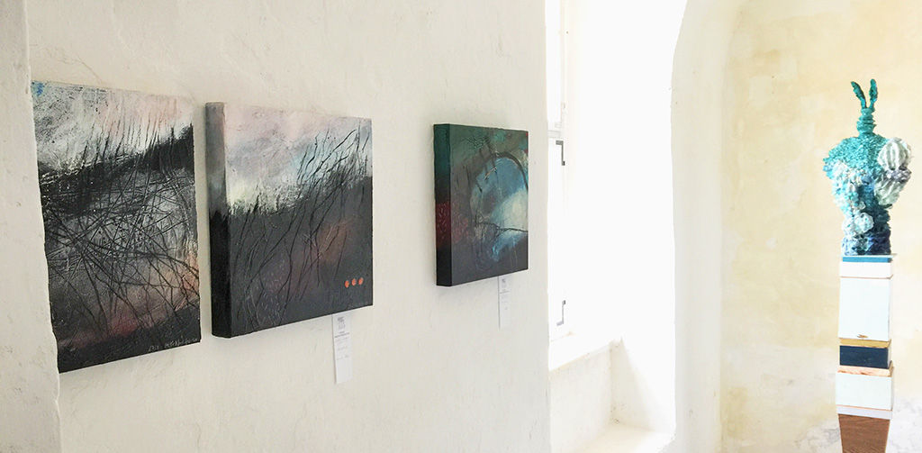 36. Ausstellung in der Galerie M1-Kunstzone | Gera | 2015 | (Skulptur: Julia Schleicher)
