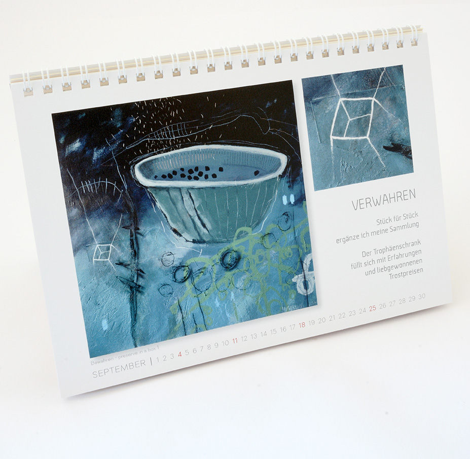 Kunstkalender 2016 | Tischkalender, DIN A 5 quer, 13 farbige Abbildungen