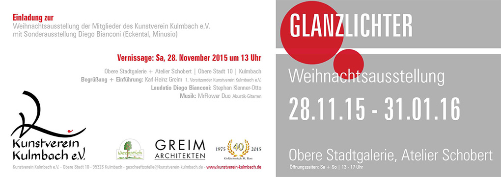 Glanzlichter 28.11.15 31.01