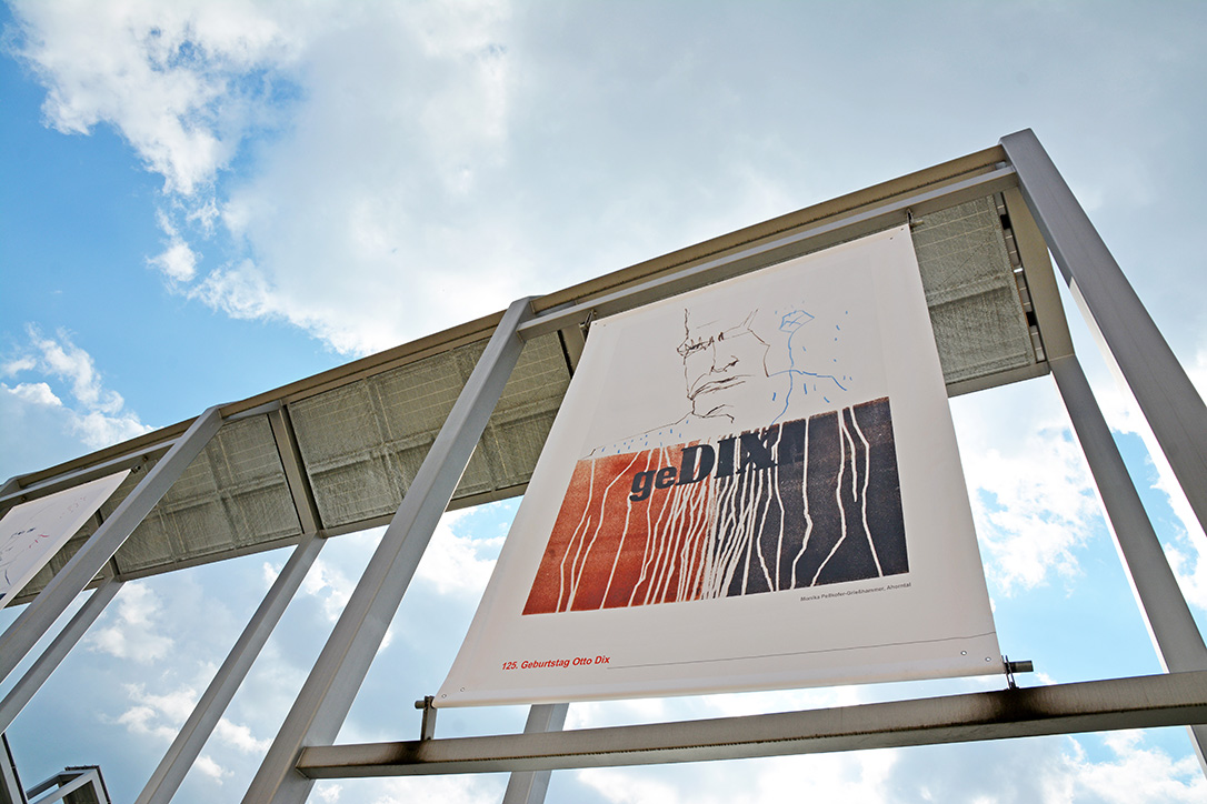 Gera Carré | 2016 | Freiluft Galerie | Energie für Kunst | Jubiläen in Gera | "geDIXt"