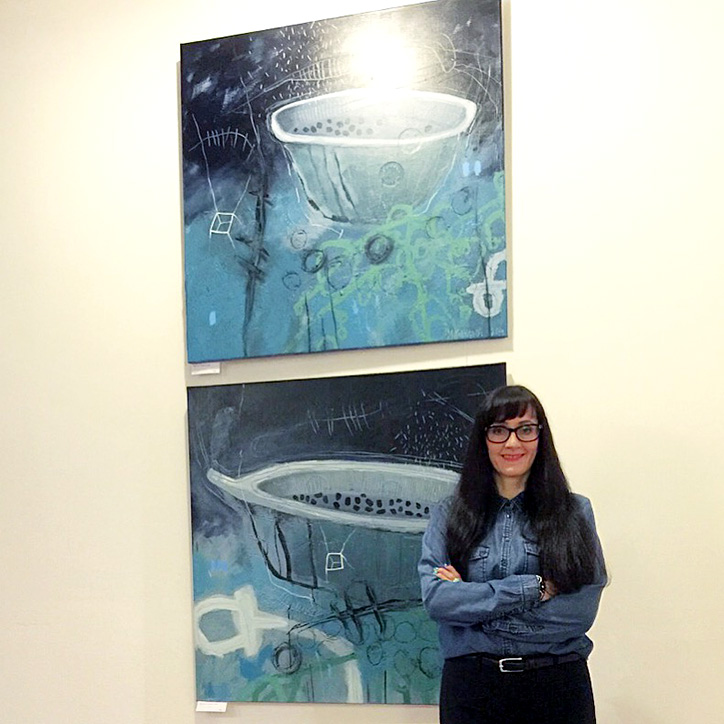 Ausstellung "Blaue Welten" | Altes Rathaus Creußen