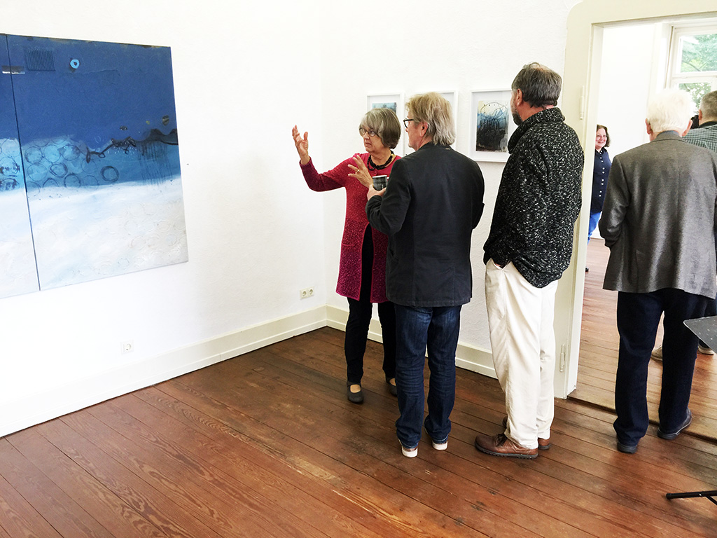 Vernissage "LAND-RAUM-WANDLUNG" | Galerie Kirchner, Grünsfeld | 12.06.2016