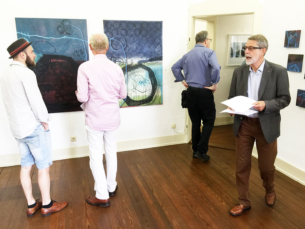 Vernissage "LAND-RAUM-WANDLUNG" | Galerie Kirchner, Grünsfeld | 12.06.2016