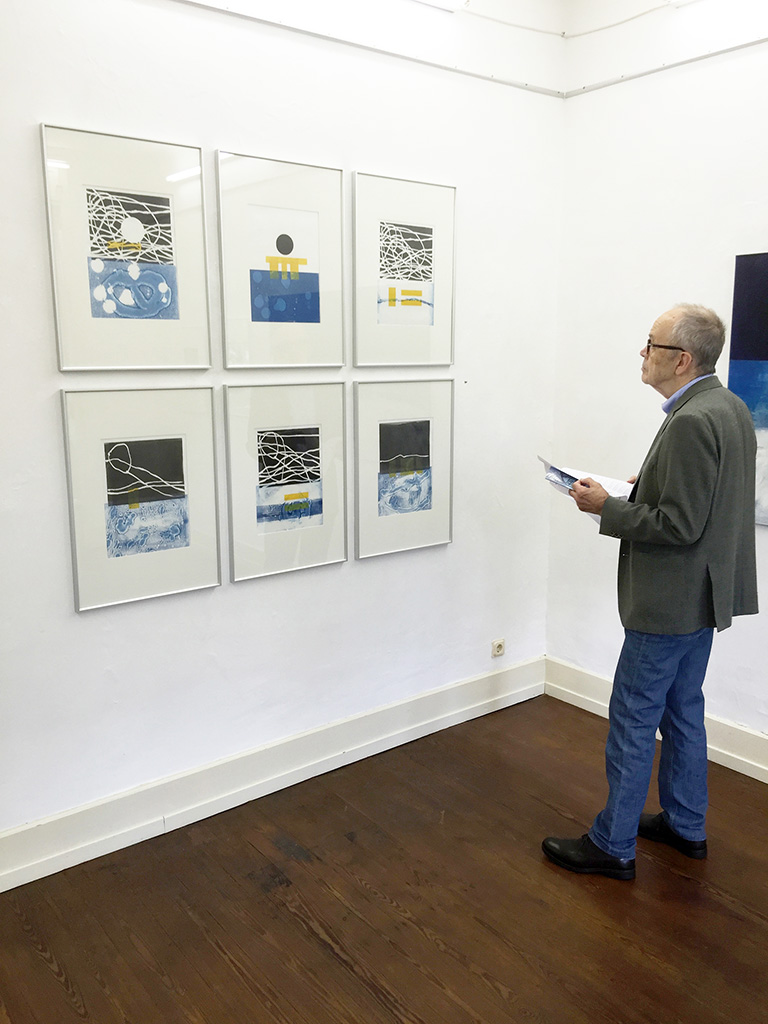 Vernissage "LAND-RAUM-WANDLUNG" | Galerie Kirchner, Grünsfeld | 12.06.2016