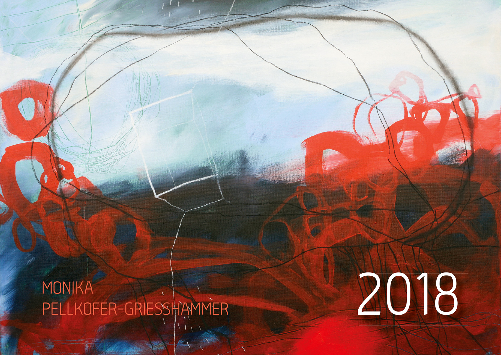 Kunstkalender 2018 - Monika Pellkofer-Grießhammer - limitierte Auflage von 50 Stück