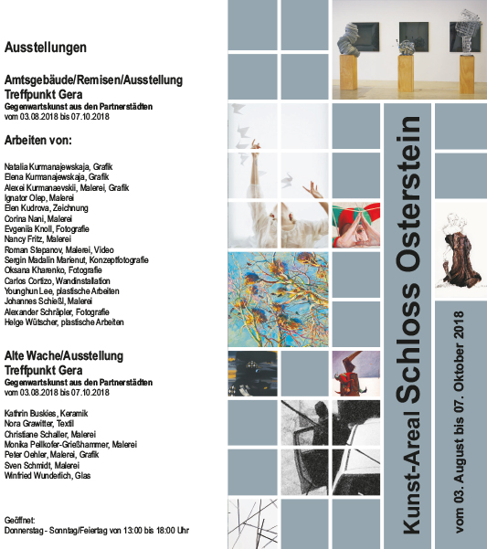 Kunst-Areal Schloss Osterstein 2018